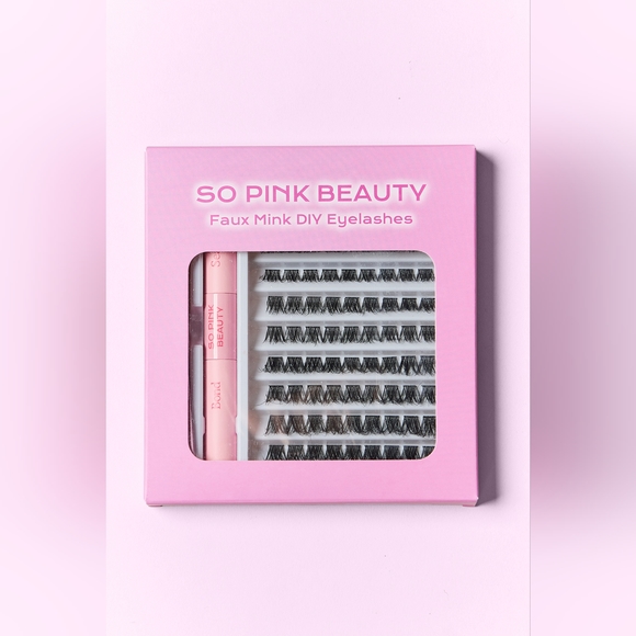 SO PINK BEAUTY Faux Mink Eyelashes Cluster Multipack - Picture 8 of 16